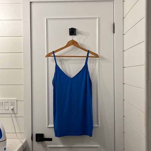 Amazon Blue V-Neck Cami Tank - Picture 1 of 2